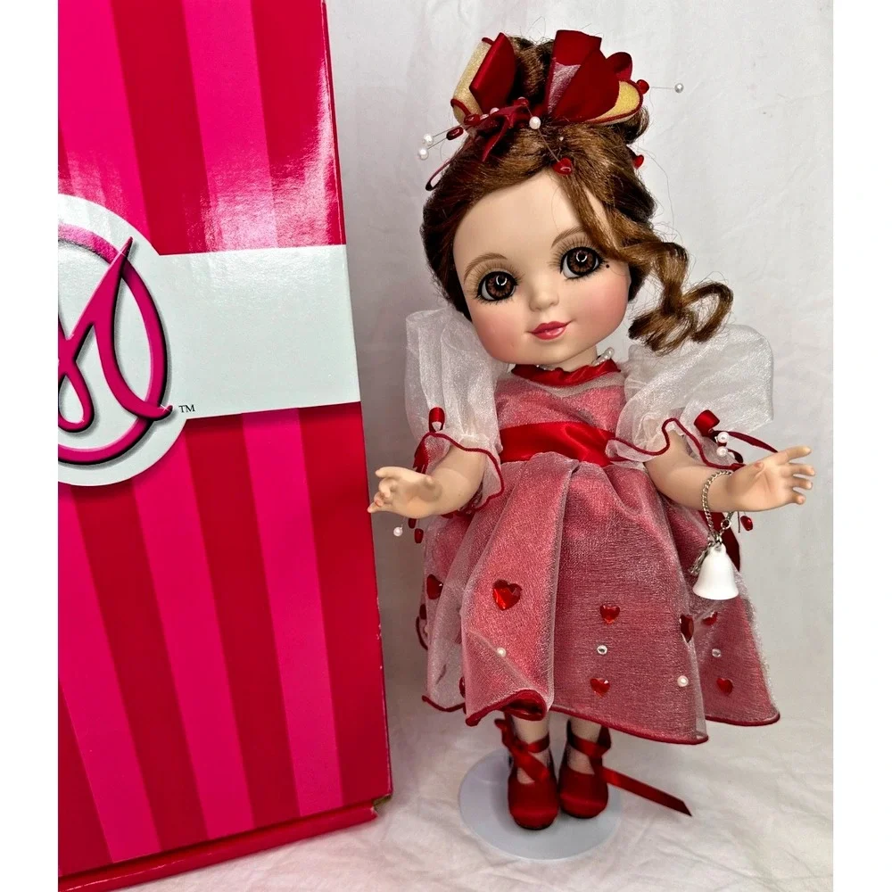 Marie Osmond Doll Valentines Adoring Hearts Adora Belle Porcelain